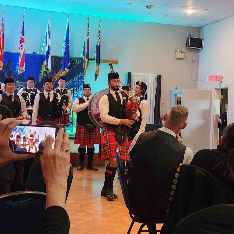 Montreal Highlander's Pipe band